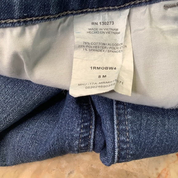 B-Riders by Lee jeans, mid rise crop, size 8M - Picture 4 of 8